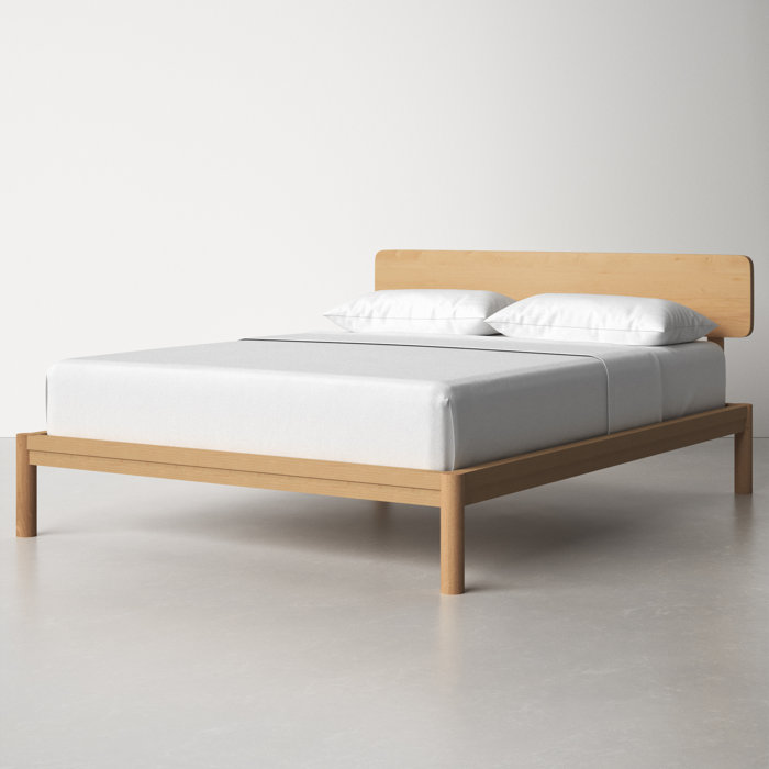 Lukas Solid Wood Bed & Reviews AllModern